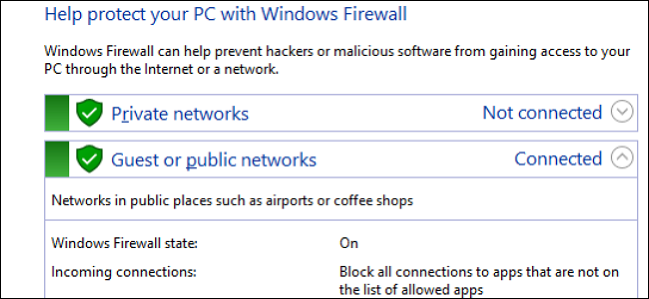 How to allow ports through firewall